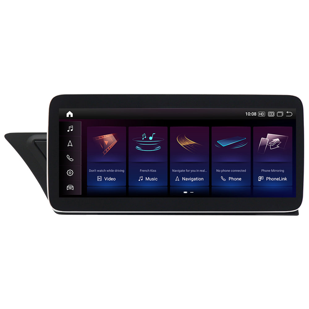 Audi A4 A5 B8 2007-2016 Android 13 Wireless CarPlay & Android Auto Car Stereo Head Unit Low High Configuration S RS