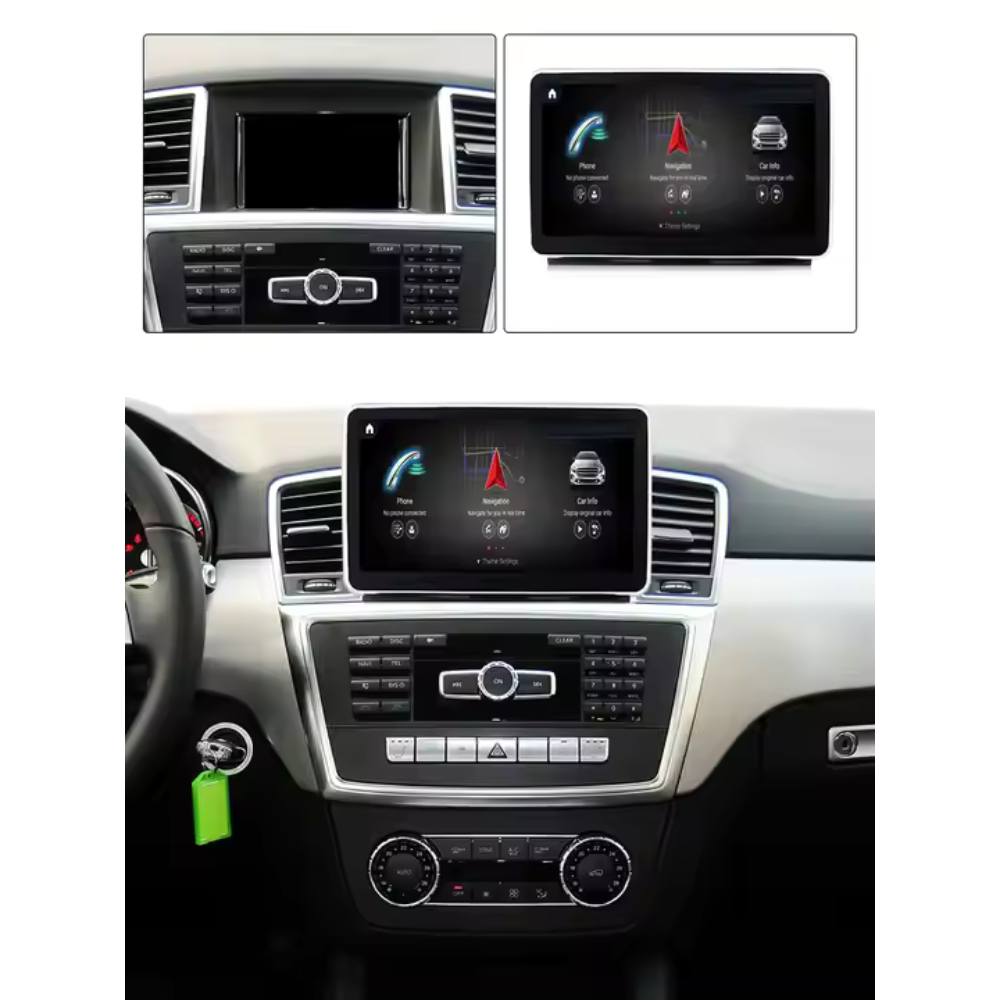 Mercedes ML GL GLE GLS 2011-2019 W166 X166 Android 13 Car Stereo Wireless CarPlay & Android Auto Head Unit NTG 4.0 4.5 5.0