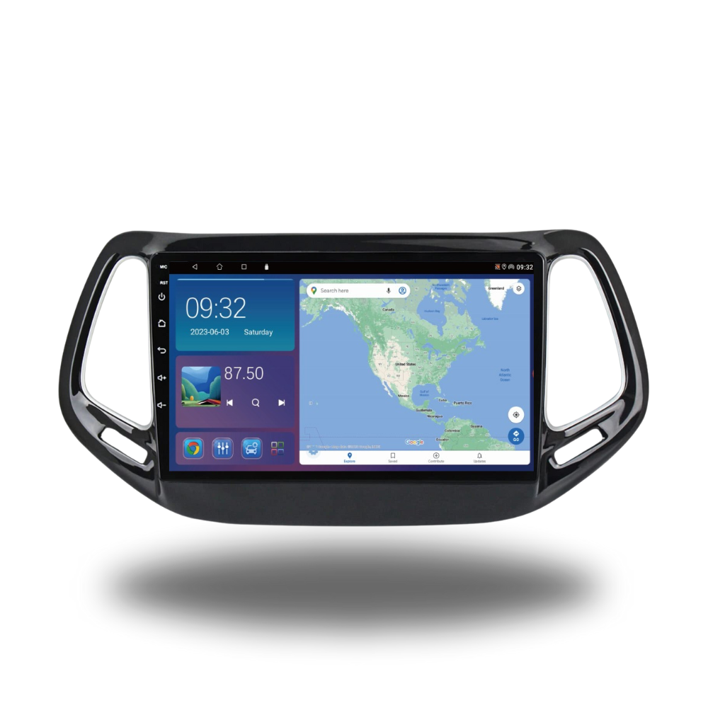 Jeep Compass 2017-2020 Android 13 Wireless CarPlay & Android Auto Car Stereo Head Unit