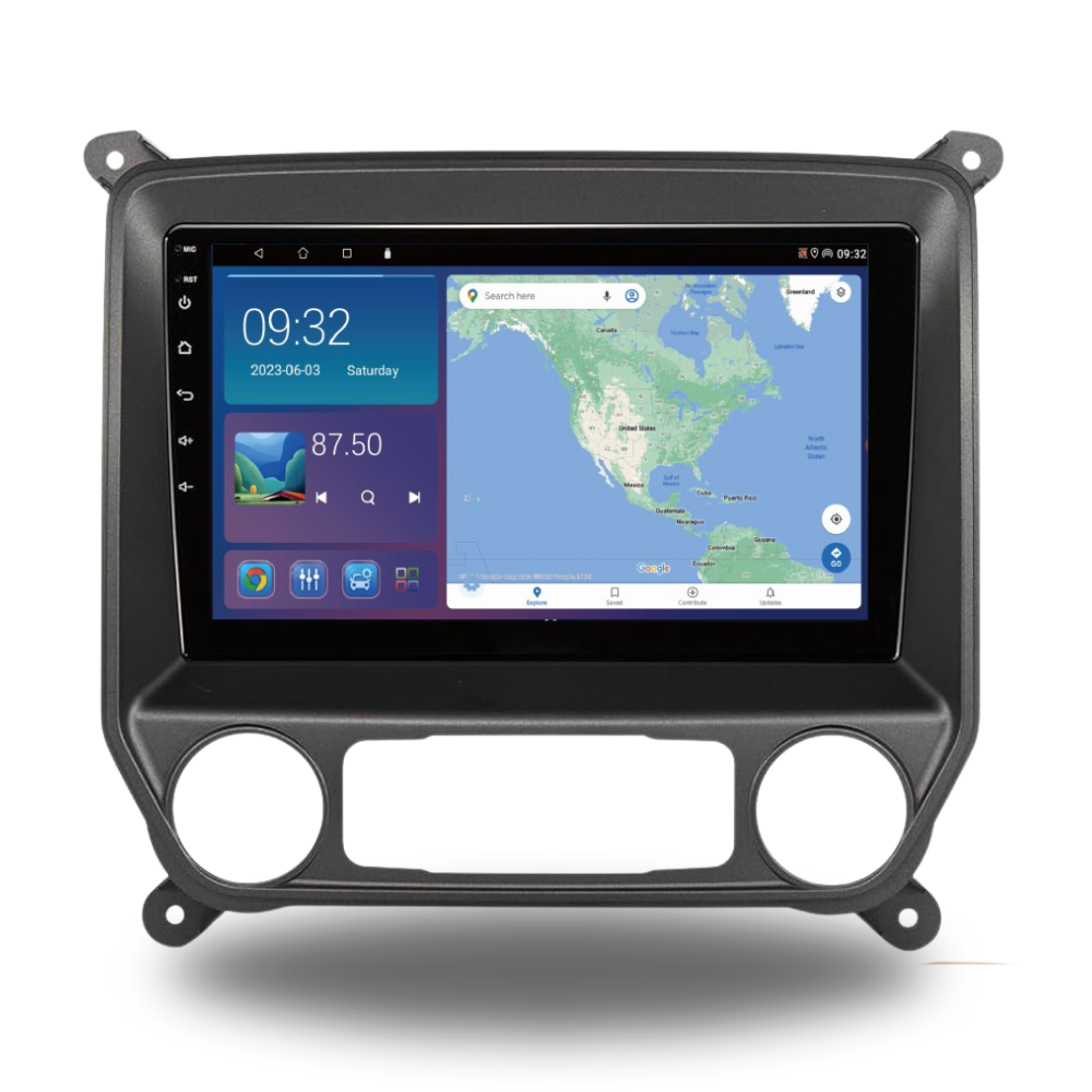 GMC Sierra Chevy Silverado 2014-2018 Android 13 Wireless CarPlay & Android Auto Car Stereo Head Unit