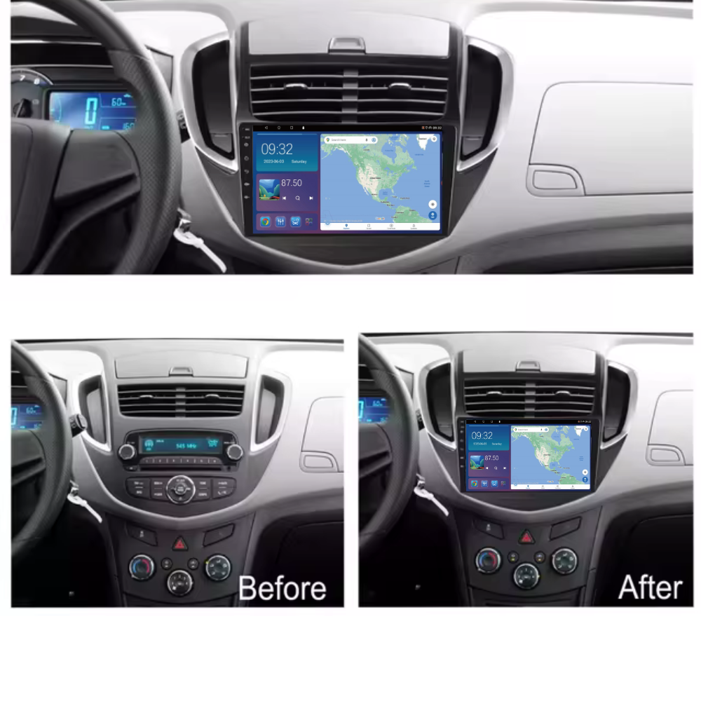 Chevy Trax 2014-2016 Android 13 Wireless CarPlay & Android Auto Car Stereo Head Unit Chevrolet