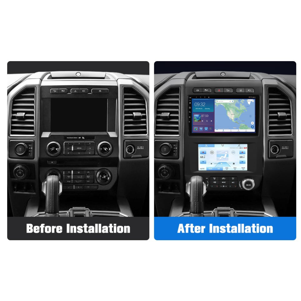 Ford F-150 2015-2024 Android 13 Wireless CarPlay & Android Auto Car Stereo Head Unit