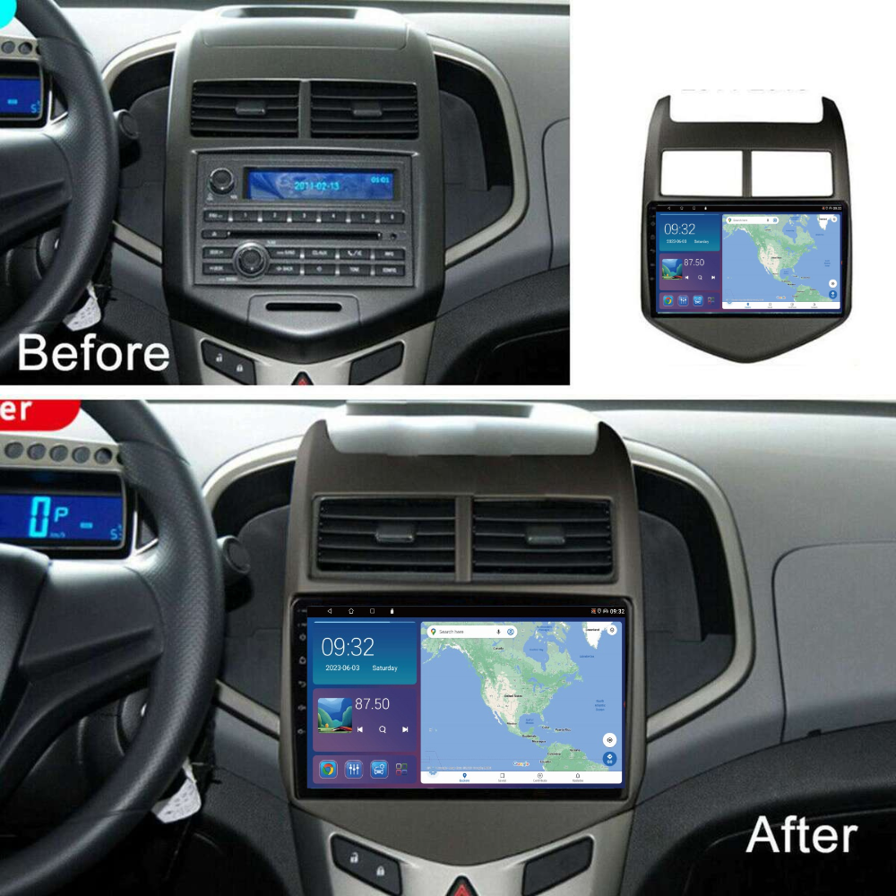 Chevy Sonic 2010-2014 Android 13 Wireless CarPlay & Android Auto Car Stereo Head Unit Chevrolet