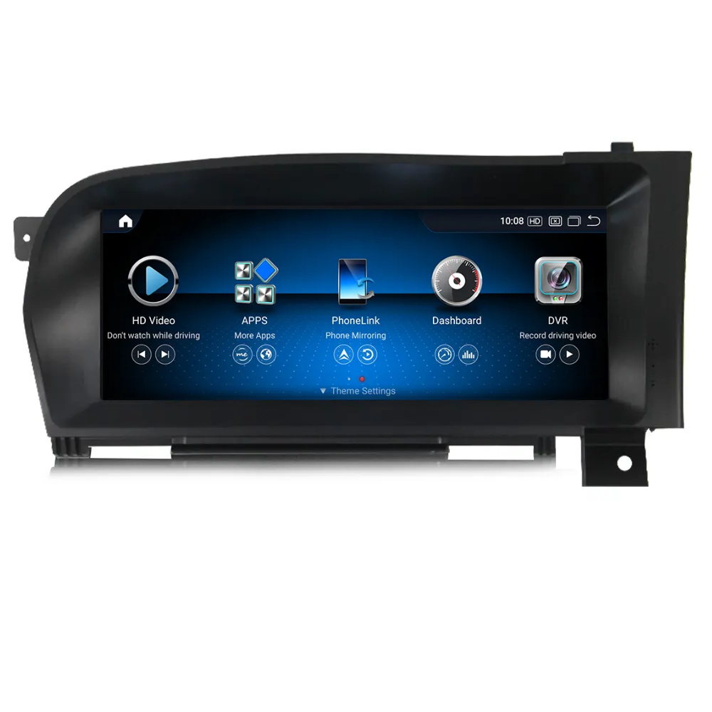 Mercedes S Class 2005-2014 W216 W221 Android 13 Car Stereo Wireless CarPlay & Android Auto Head Unit NTG 3.0 3.5