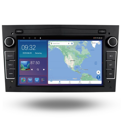 Vauxhall Universal Android 13 Wireless CarPlay & Android Auto Car Stereo Head Unit Radio - DriveCast