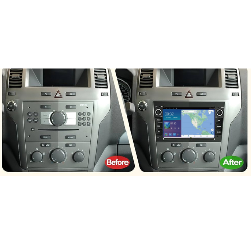 Vauxhall Universal Android 13 Wireless CarPlay & Android Auto Car Stereo Head Unit Radio - DriveCast