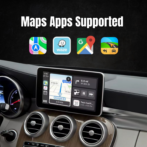 For Mercedes Benz Retrofit Apple CarPlay Android Auto Integration NTG 4.0 NTG 4.5 NTG 5.0 - DriveCast