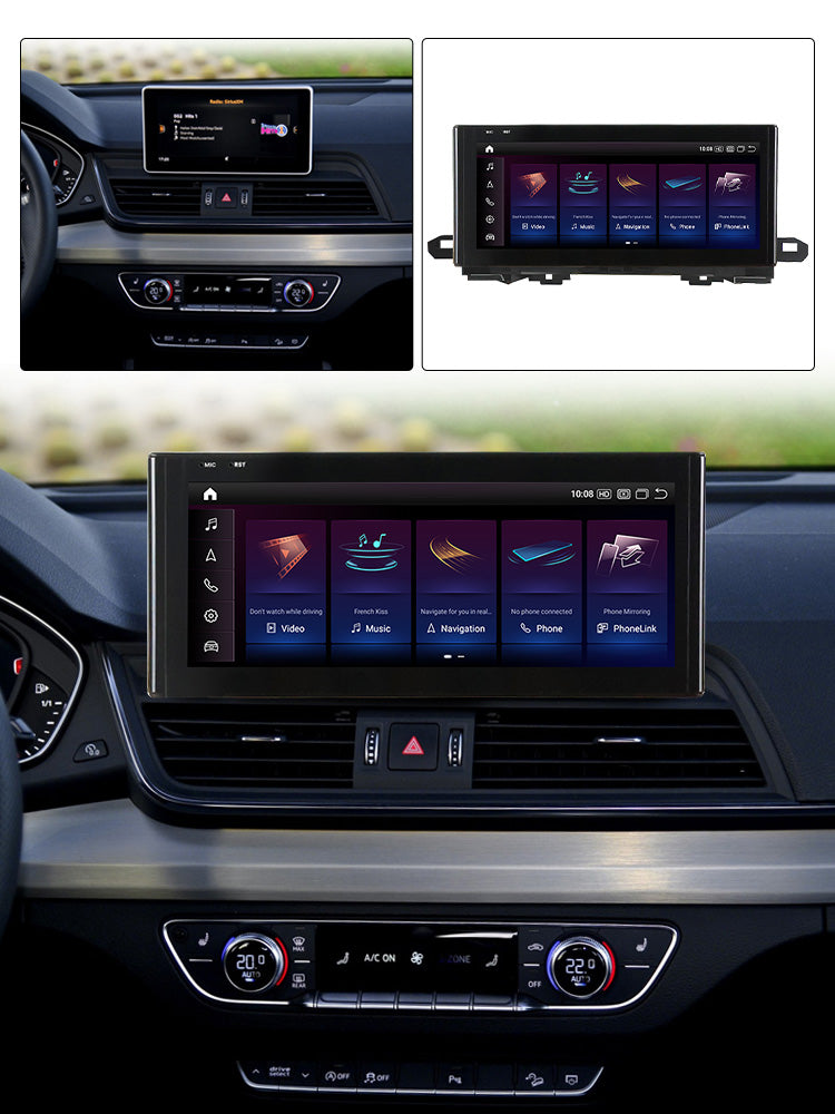 Audi Q5 SQ5 RSQ5 2016-2020 Android 13 Wireless CarPlay & Android Auto Car Stereo Head Unit