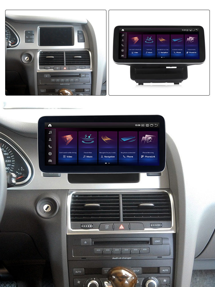 Audi Q7 2006-2015 Android 13 Wireless CarPlay & Android Auto Car Stereo Head Unit