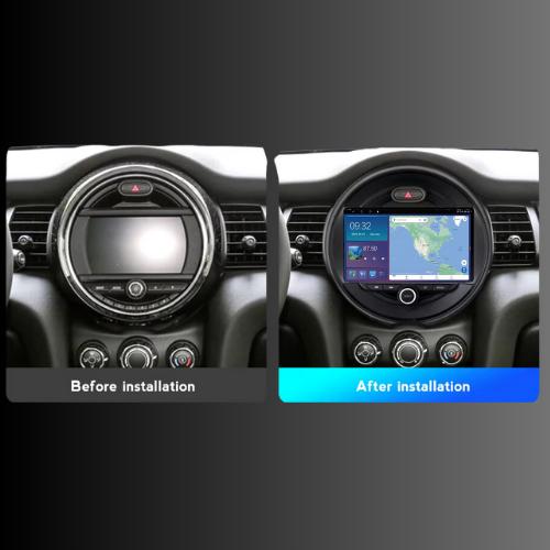 Mini 2014-2019 F55 F56 Android 13 Wireless CarPlay & Android Auto Car Stereo Head Unit - DriveCast