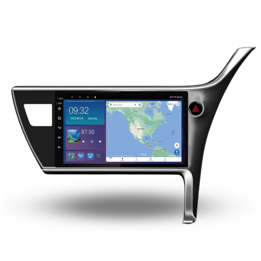 Toyota Corolla 11 Auris E180 2017-2019 Android 13 Wireless CarPlay & Android Auto Car Stereo Head Unit