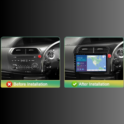 Honda Civic 2006-2011 Android 13 Wireless CarPlay & Android Auto Car Stereo Head Unit - DriveCast