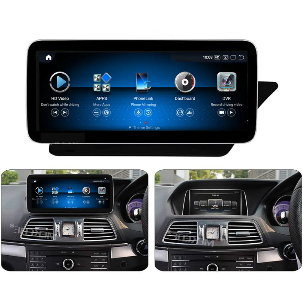 Mercedes E Class 2009-2017 W207 C207 A207 Android 13 Car Stereo Wireless CarPlay & Android Auto Head Unit NTG 4.0 4.5 5.0 RHD