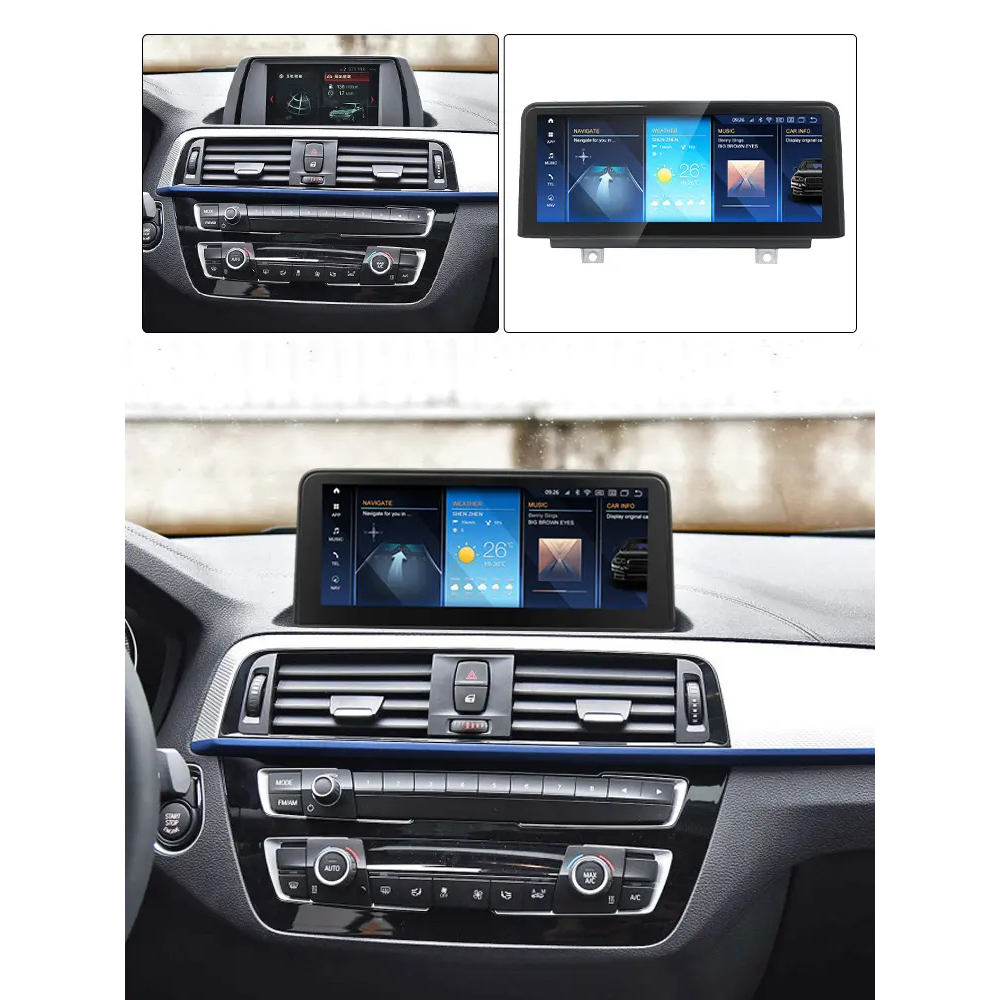 BMW 1 2 2011-2019 Series F20 F21 F23 Android 13 Wireless CarPlay & Android Auto Car Stereo Head Unit CIC NBT EVO