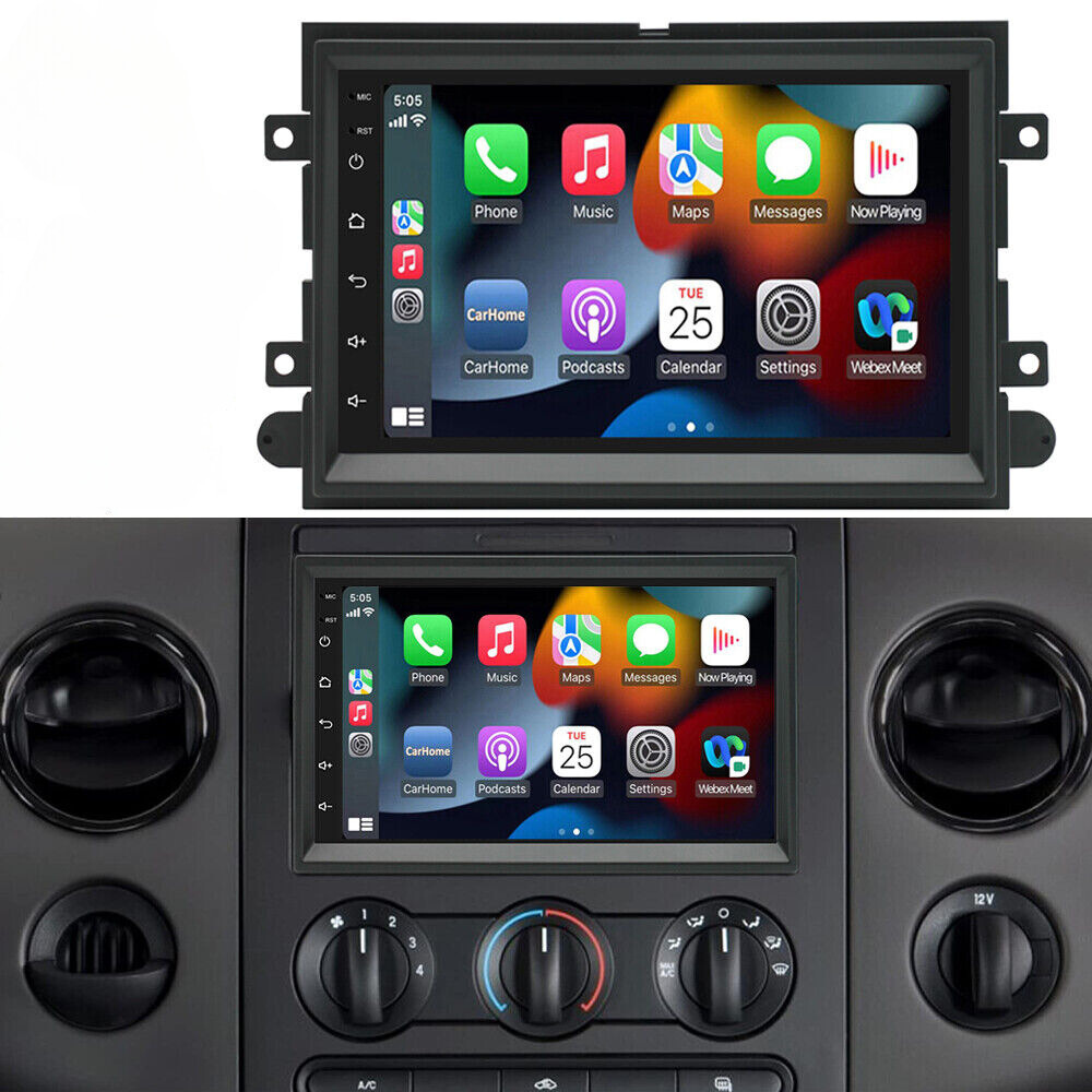 Ford F-150 250 350 Mustang 2004-2012 Android 13 Wireless CarPlay & Android Auto Car Stereo Head Unit