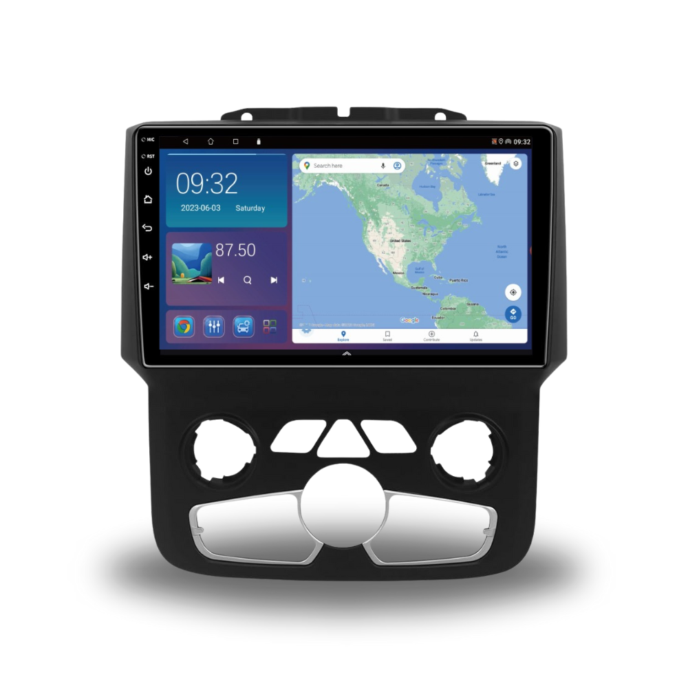 RAM 1500 2500 3500 2013-2018 Android 13 Wireless CarPlay & Android Auto Car Stereo Head Unit