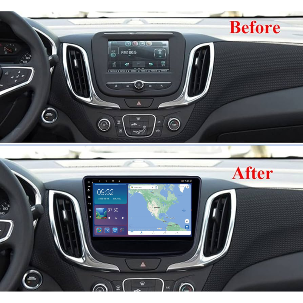 Chevy Equinox 2017-2022 Android 13 Wireless CarPlay & Android Auto Car Stereo Head Unit Chevrolet