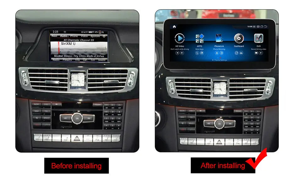 Mercedes CLS 2011-2018 W218 Android 13 Car Stereo Wireless CarPlay & Android Auto Head Unit