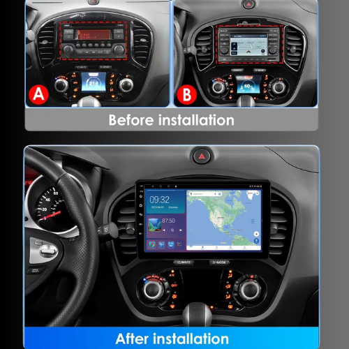 Nissan Juke 2010-2019 Android 13 Wireless CarPlay & Android Auto Car Stereo Head Unit - DriveCast